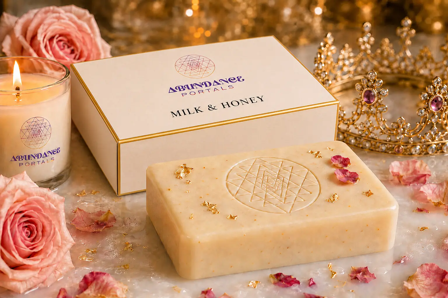 Milk & Honey Soap by Abundance Portals